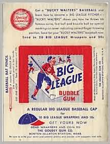1934 Goudey Cap Premium